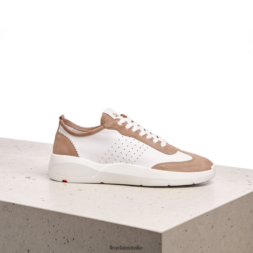 LLOYD Women QUALITY LOW TOP SNEAKERS beige Shoes H6PTLF1353
