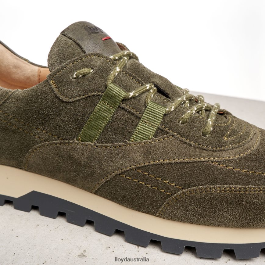 LLOYD Women QUALITY LOW TOP SNEAKERS green Shoes H6PTLF857