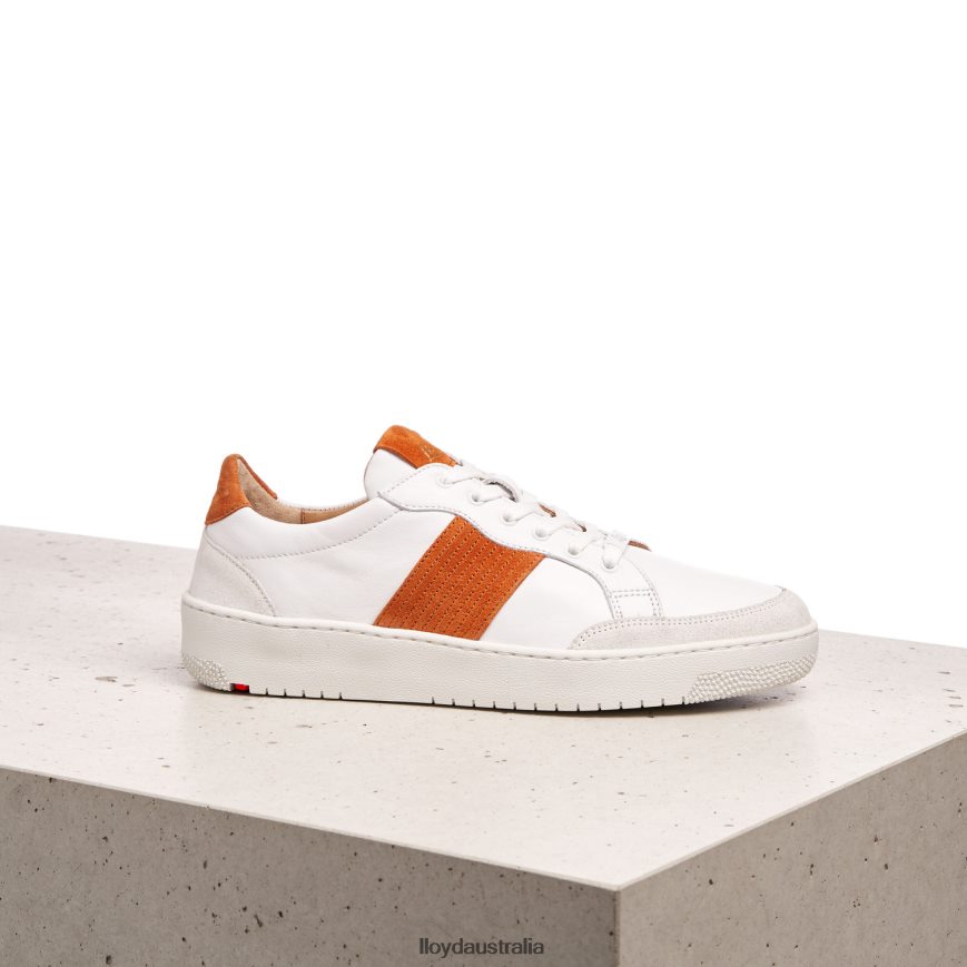 LLOYD Women QUALITY LOW TOP SNEAKERS white Shoes H6PTLF831