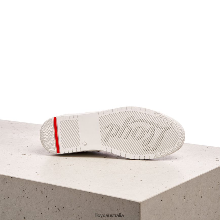 LLOYD Women QUALITY LOW TOP SNEAKERS white Shoes H6PTLF831