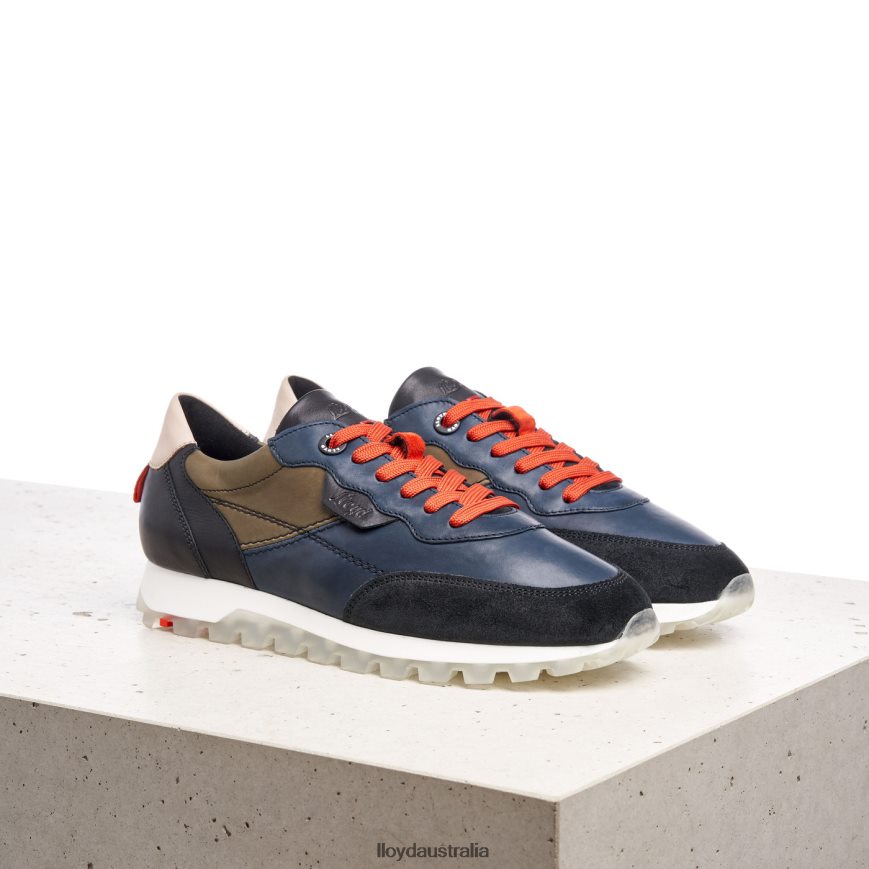 LLOYD Women SHEEP LEATHER SNEAKERS combined Shoes H6PTLF821