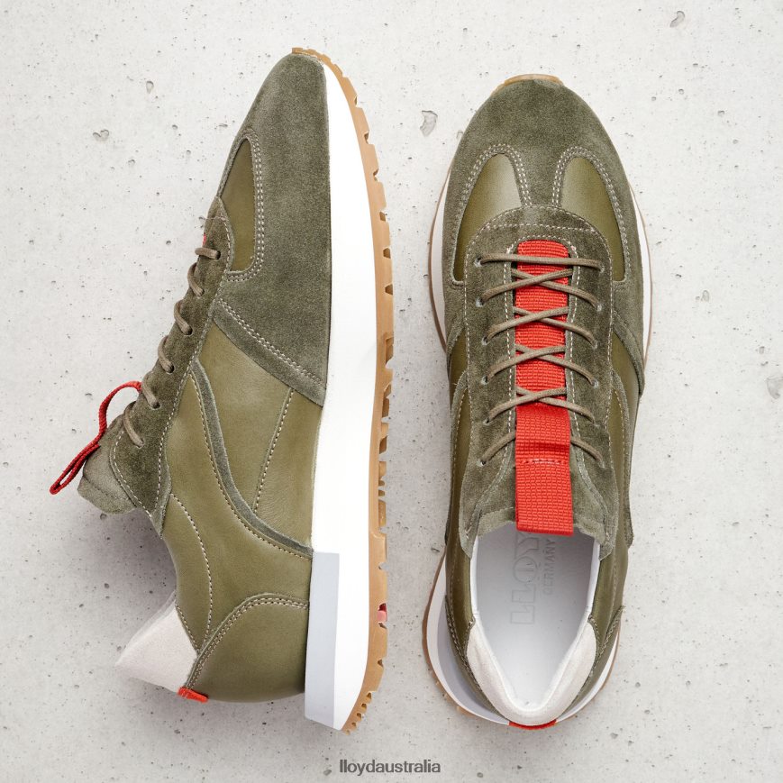 LLOYD Women SHEEP LEATHER SNEAKERS combined Shoes H6PTLF836