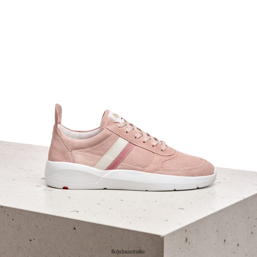 LLOYD Women SMOOTH LEATHER SNEAKERS pink Shoes H6PTLF789