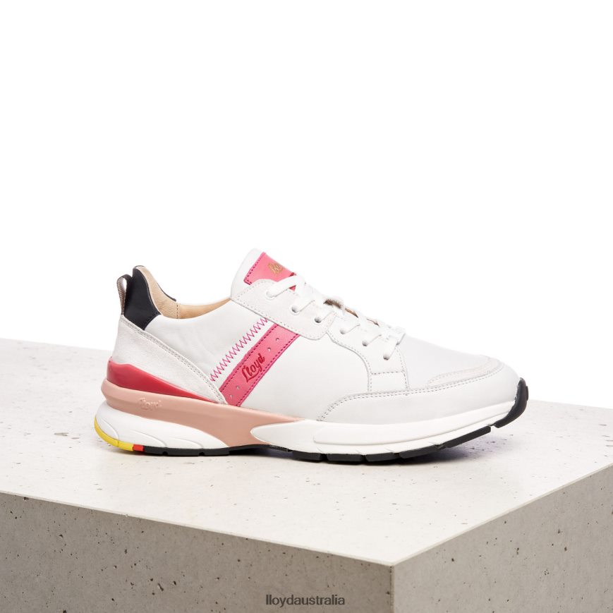 LLOYD Women SMOOTH LEATHER SPOPTY SNEAKERS combined Shoes H6PTLF832