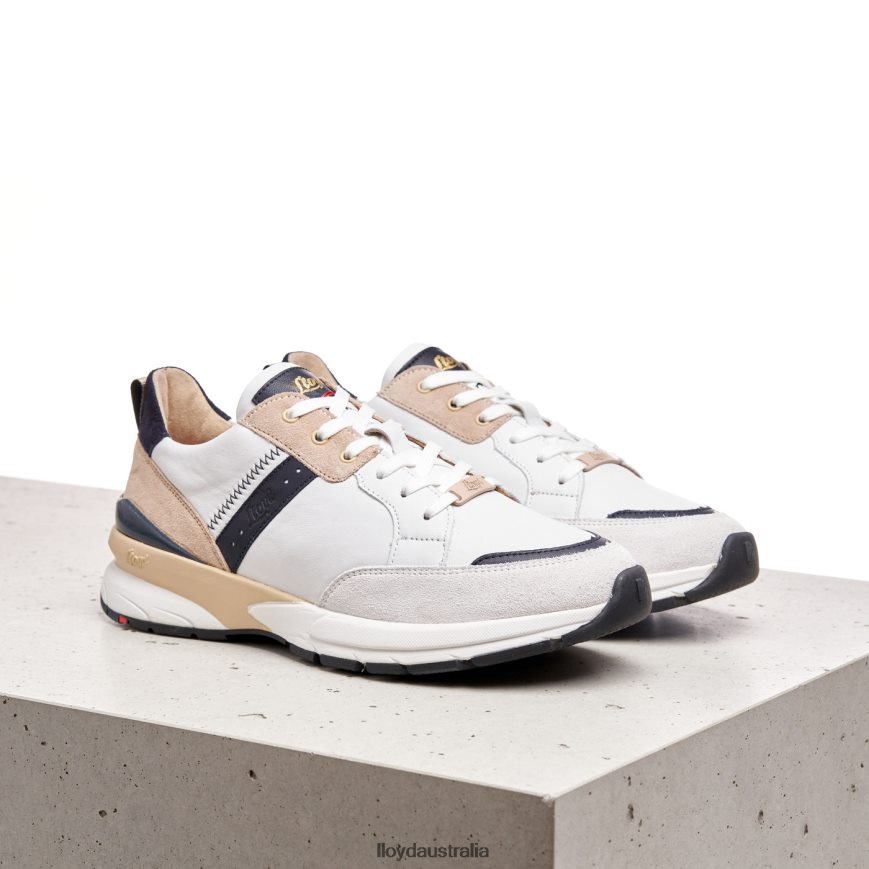 LLOYD Women SMOOTH LEATHER SPOPTY SNEAKERS combined Shoes H6PTLF833