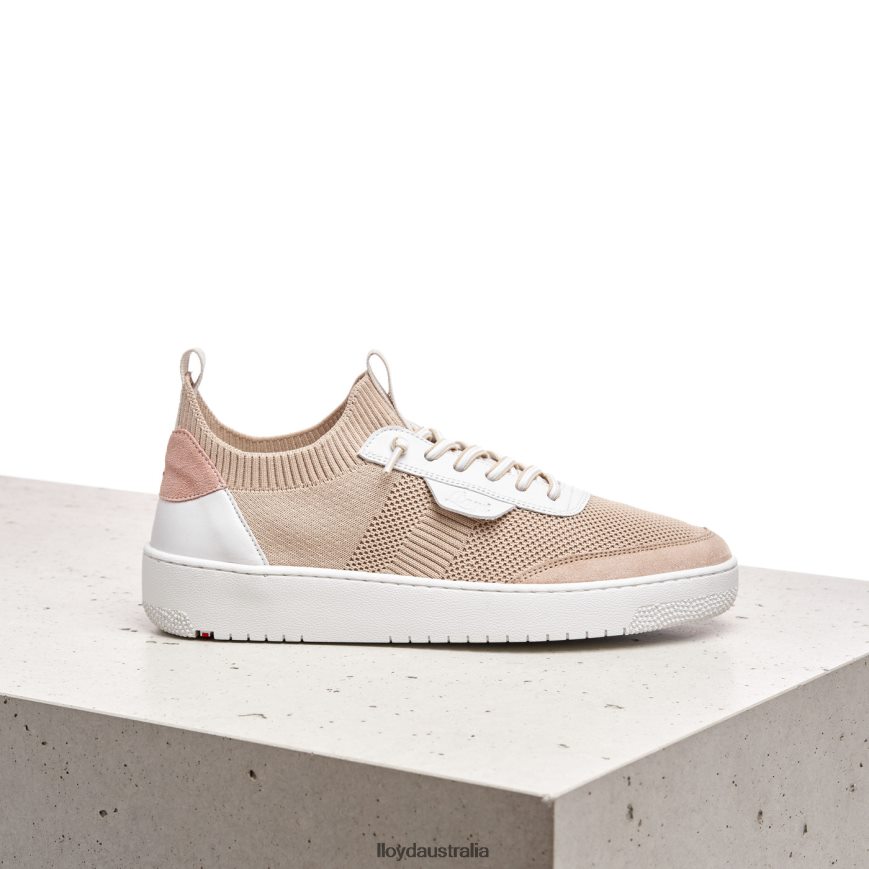 LLOYD Women SPOPTY SMOOTH LEATHER SNEAKERS combined Shoes H6PTLF783