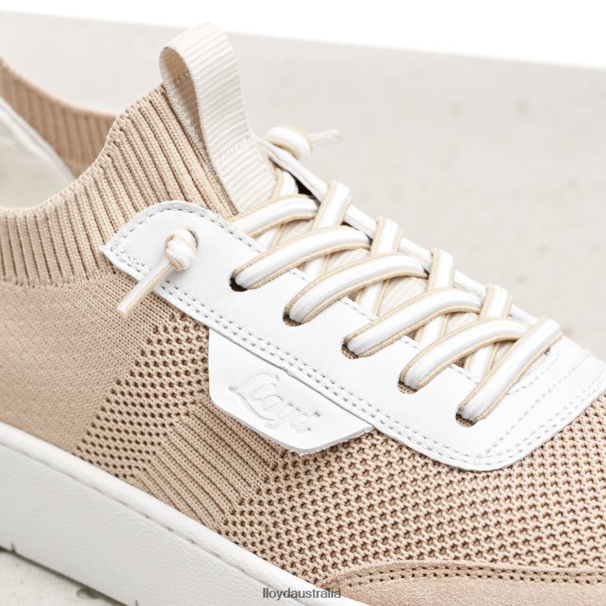 LLOYD Women SPOPTY SMOOTH LEATHER SNEAKERS combined Shoes H6PTLF783