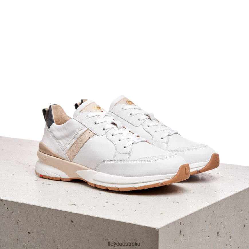 LLOYD Women SPOPTY SMOOTH LEATHER SNEAKERS combined Shoes H6PTLF846