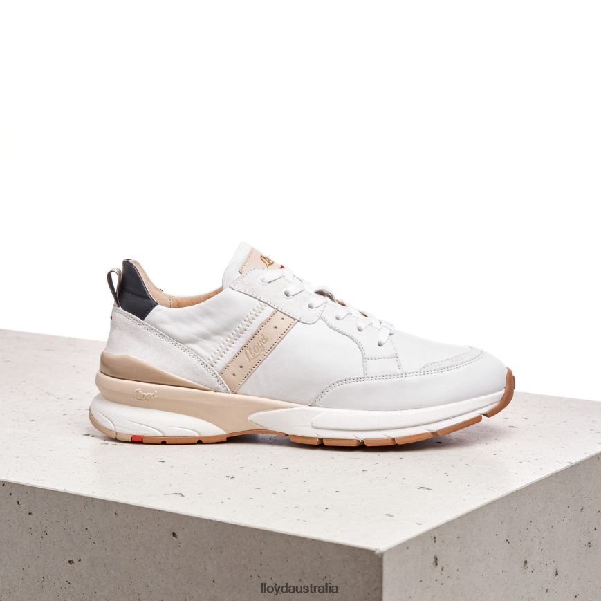 LLOYD Women SPOPTY SMOOTH LEATHER SNEAKERS combined Shoes H6PTLF846
