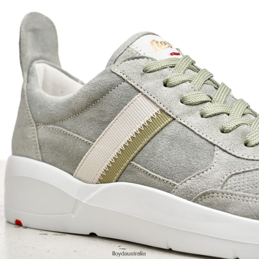 LLOYD Women SPOPTY SMOOTH LEATHER SNEAKERS green Shoes H6PTLF809