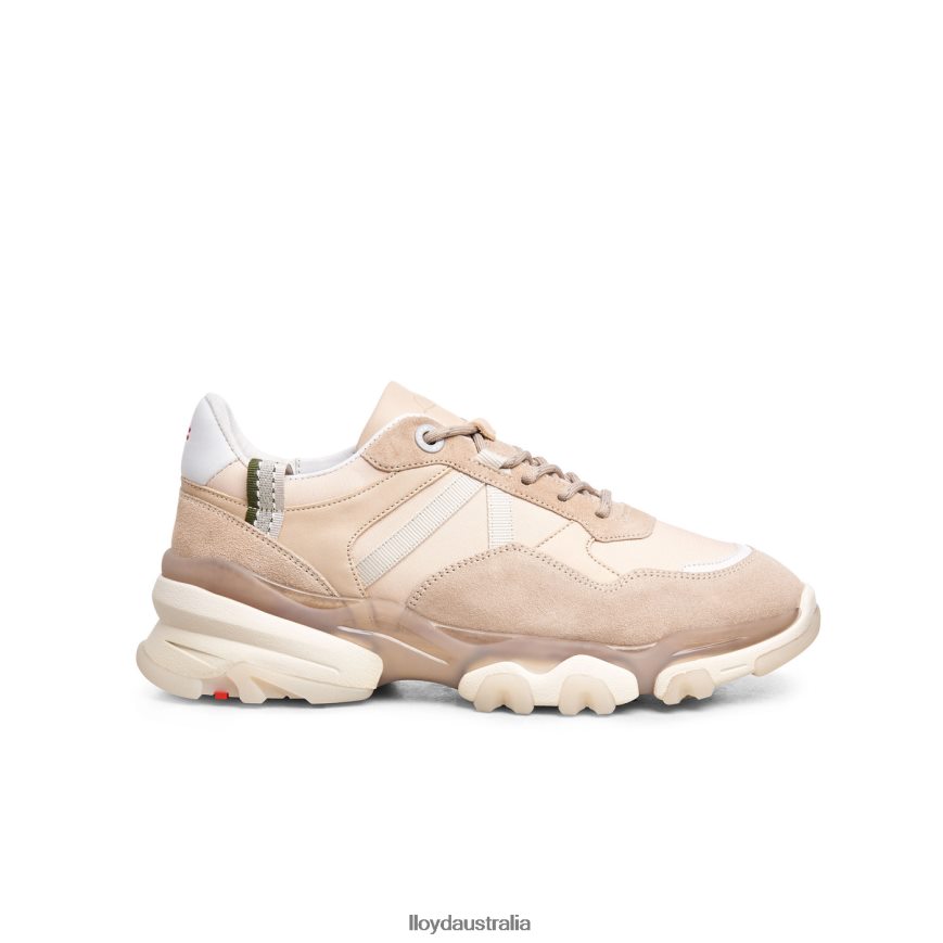 LLOYD Women SUEDE SNEAKERS beige Shoes H6PTLF779