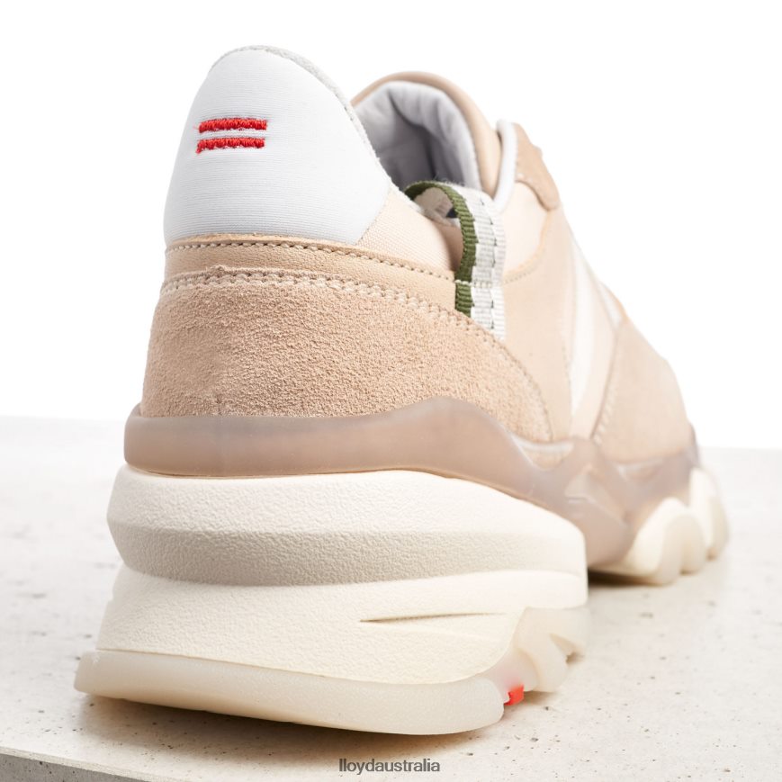 LLOYD Women SUEDE SNEAKERS beige Shoes H6PTLF779