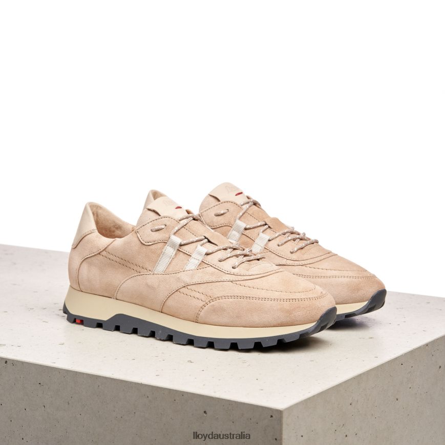 LLOYD Women SUEDE SNEAKERS beige Shoes H6PTLF854