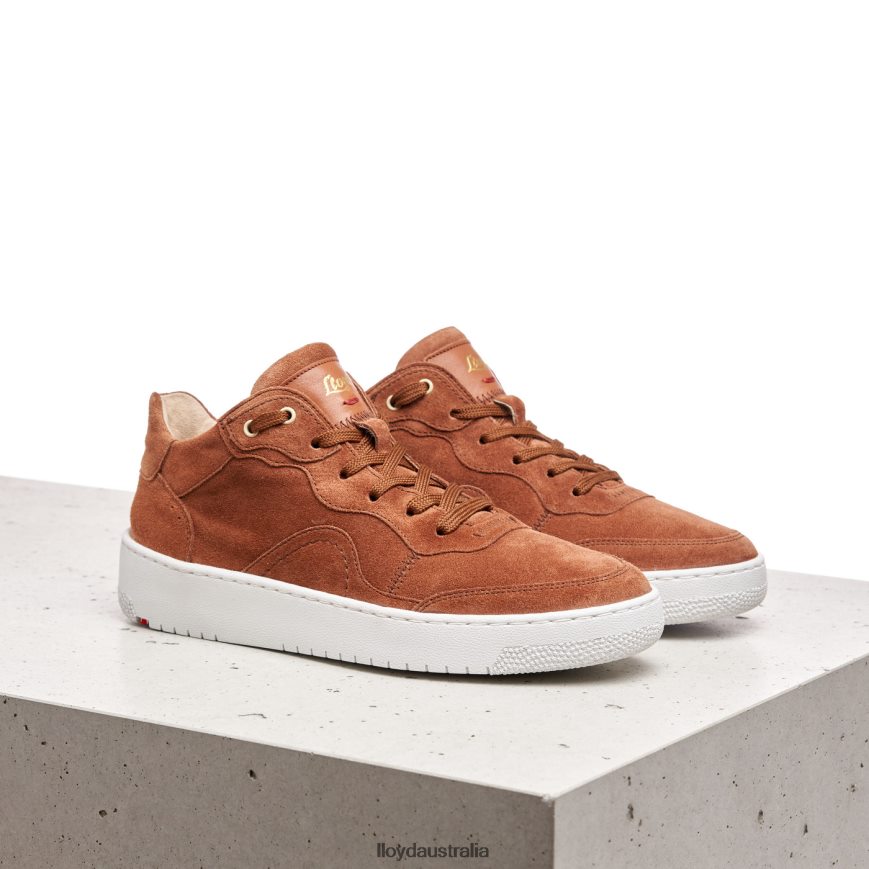 LLOYD Women SUEDE SNEAKERS brown Shoes H6PTLF819