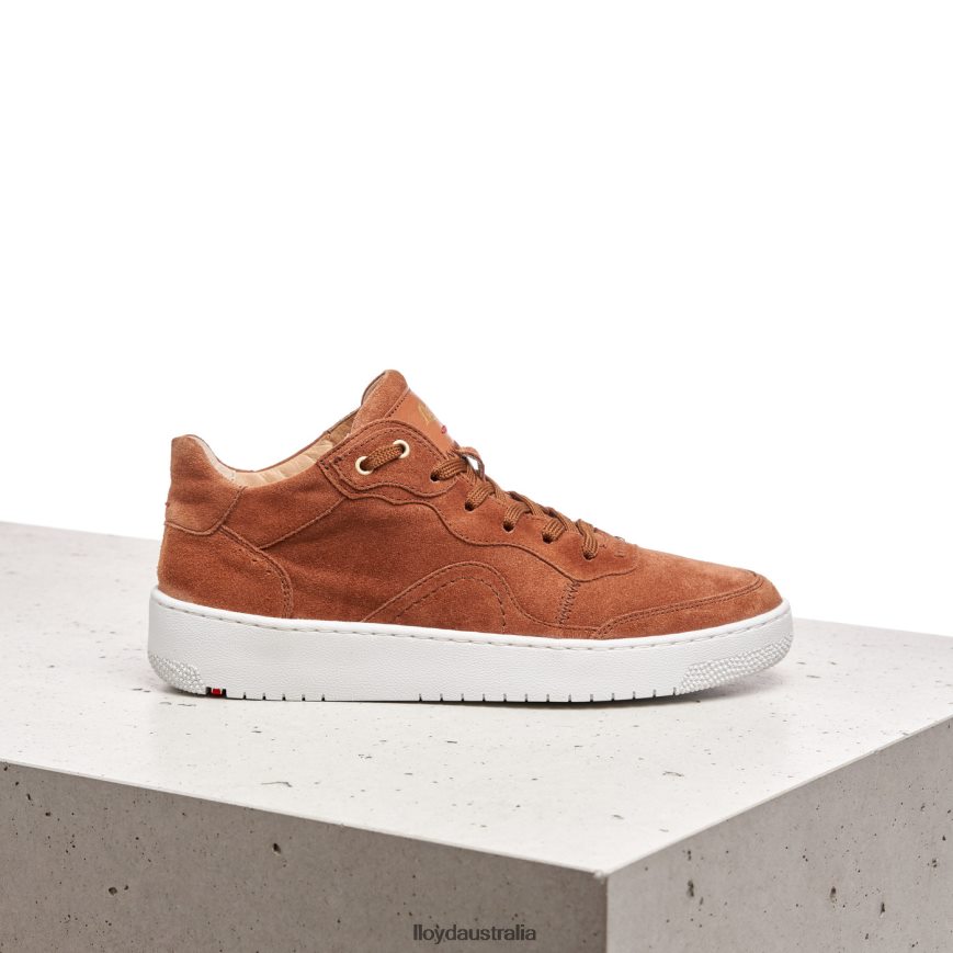 LLOYD Women SUEDE SNEAKERS brown Shoes H6PTLF819