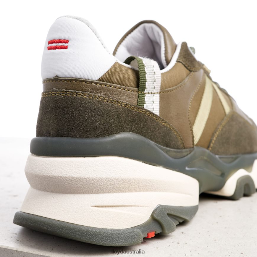 LLOYD Women SUEDE SNEAKERS green Shoes H6PTLF802