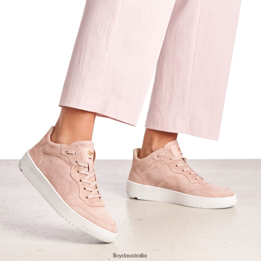 LLOYD Women SUEDE SNEAKERS pink Shoes H6PTLF812