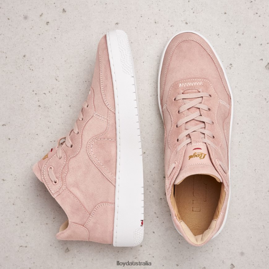 LLOYD Women SUEDE SNEAKERS pink Shoes H6PTLF812